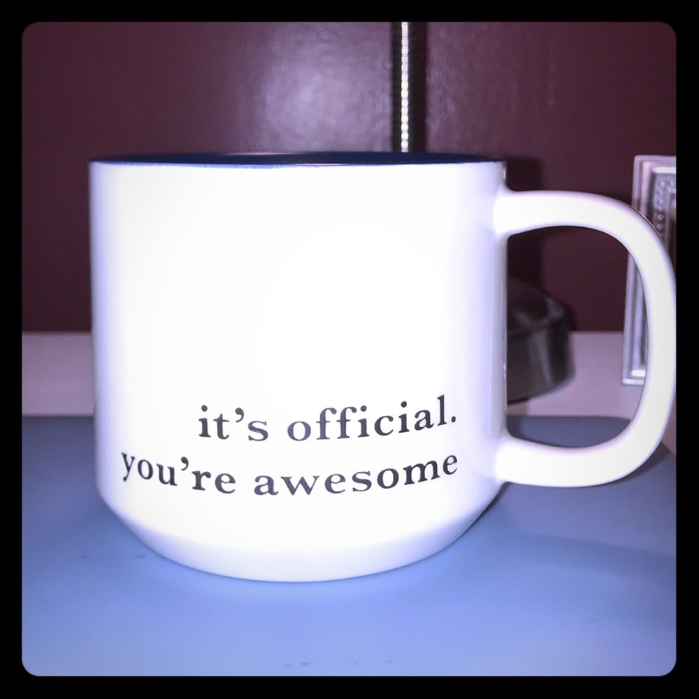 COPY - “It’s official, you’re awesome.” Mug ☕️